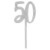 Discount CG Global Products Ltd Kagedekoration 50 Sølv i Akryl