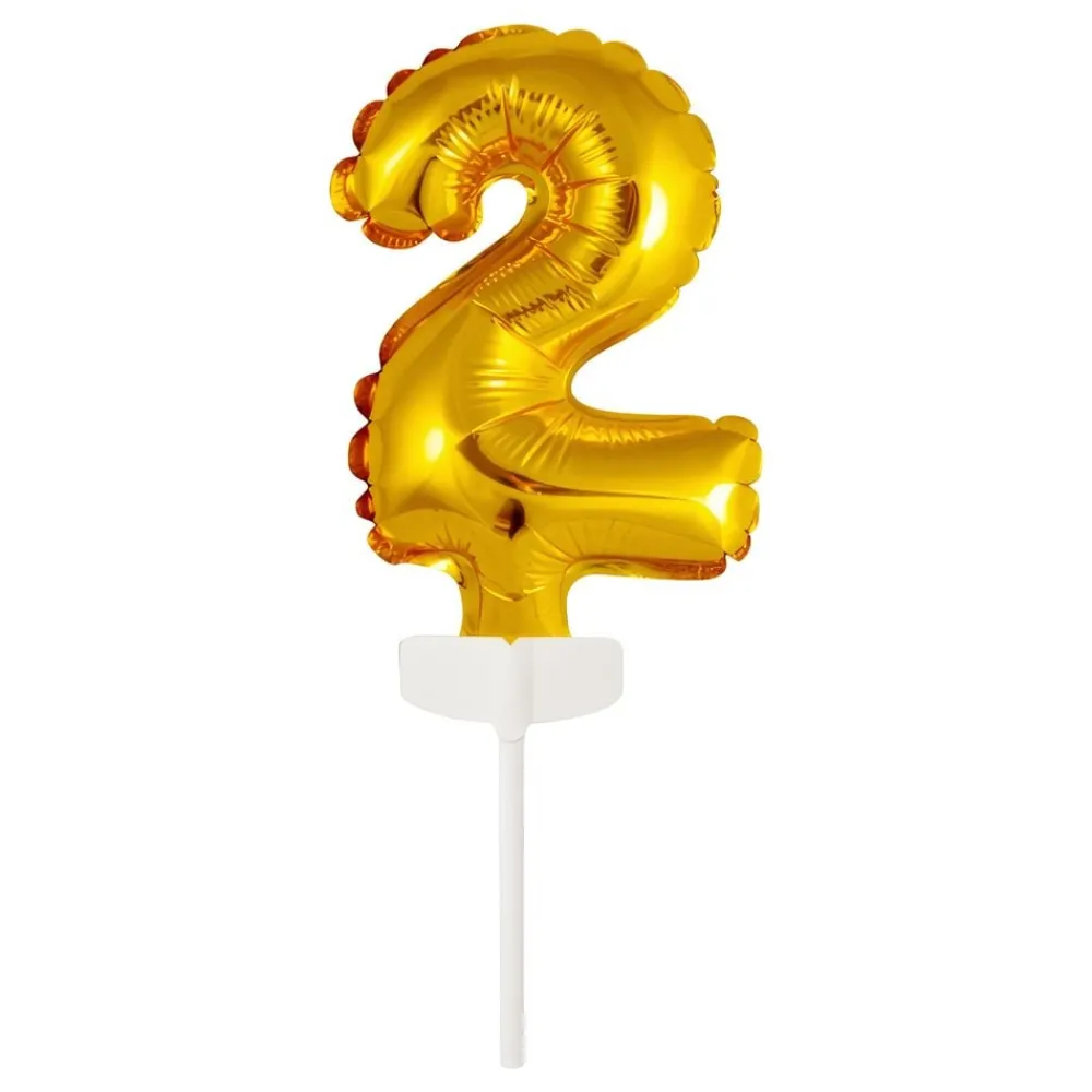 Clearance Reithmüller Europe GmbH Kagedekoration Talballon Mini Guld