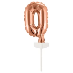 Reithmüller Europe GmbH Kagedekoration Talballon Mini Roséguld - Oppyntning|Bagning