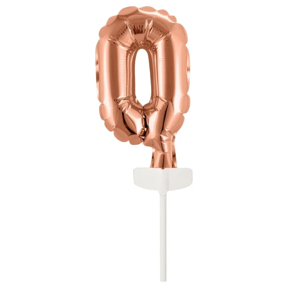 Reithmüller Europe GmbH Kagedekoration Talballon Mini Roséguld - Oppyntning|Bagning