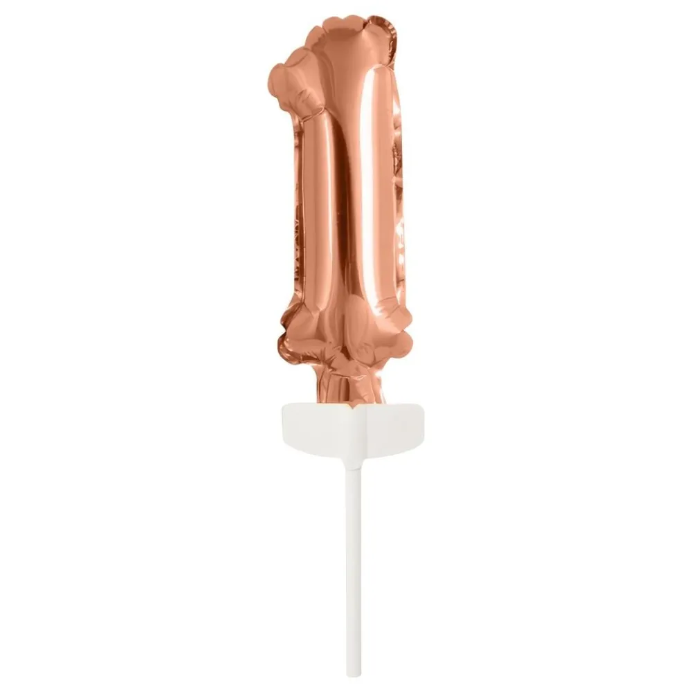 Reithmüller Europe GmbH Kagedekoration Talballon Mini Roséguld - Oppyntning|Bagning