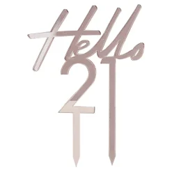Ginger Ray Ltd Kagedekoration Tal Hello - Oppyntning|Bagning