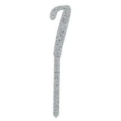 Online CG Global Products Ltd Kagedekoration Tal Sølv Glitter i Akryl