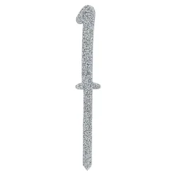 Online CG Global Products Ltd Kagedekoration Tal Sølv Glitter i Akryl