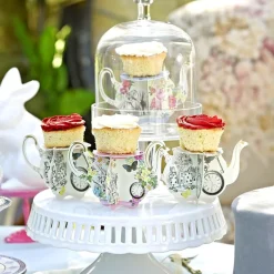 Talking Tables Ltd Kagefad Mini Tekander Alice Wonderland - Borddækning