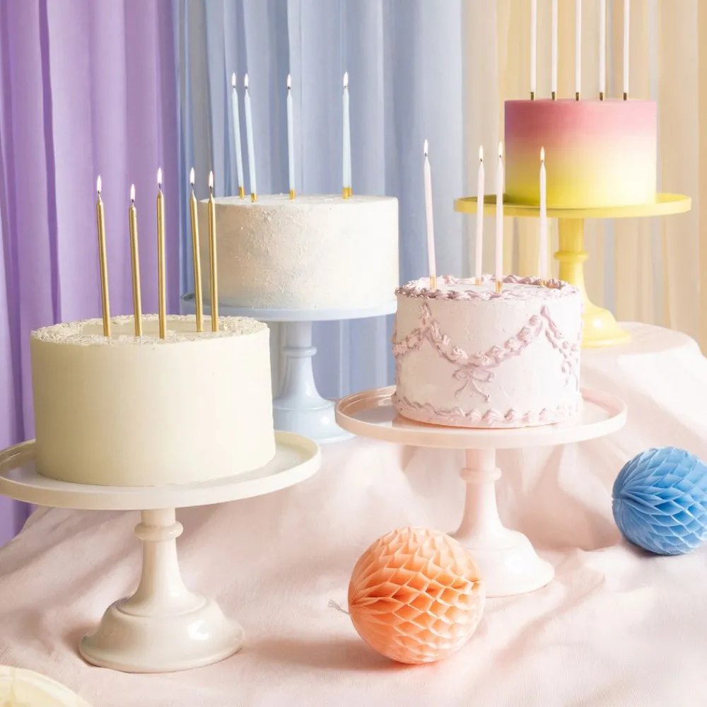 PartyDeco sp. z o.o. Kagefad på fod Beige - Servering|Borddækning