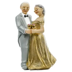 Clearance PartyDeco sp. z o.o. Kagefigur 50 år Bryllupsdag