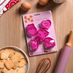Kidek AB Kageforme med Stempler Love - Bagning