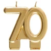 Santex Kagelys 70 Mat Guld - Bagning