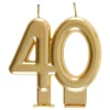 Clearance Santex Kagelys 40 Mat Guld