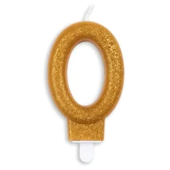 Hot Globos Europe B.V. Kagelys Tal Glitter Guld