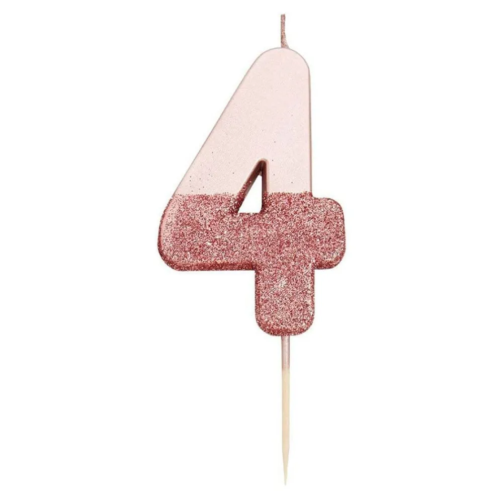 New Talking Tables Ltd Kagelys Tal Rosaguld/Glitter