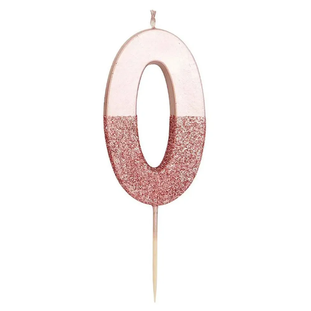 New Talking Tables Ltd Kagelys Tal Rosaguld/Glitter