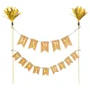 Reithmüller Europe GmbH Kagevimpel Happy Birthday Guld - Oppyntning|Bagning