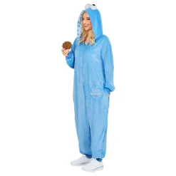 Hot Widmann S.r.l. Kakmonster Blå Onesie Kostume