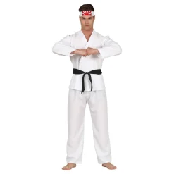 Outlet Fiestas Guirca, S.L Karate Hvid Kostume