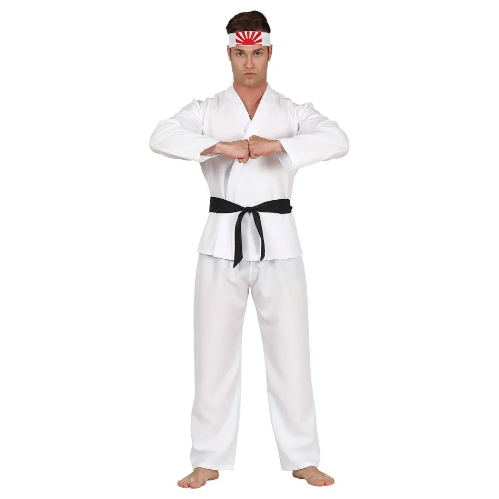 Outlet Fiestas Guirca, S.L Karate Hvid Kostume