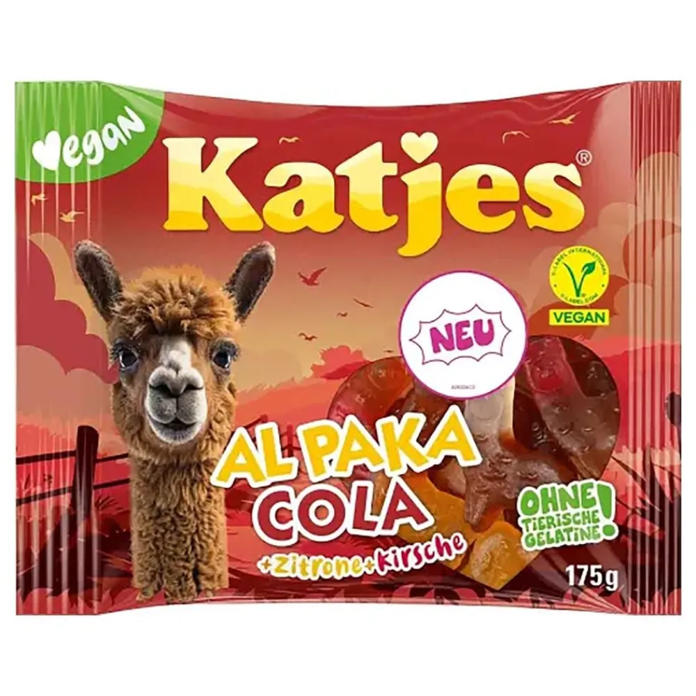 USA Godis AB Katjes Al Paka Cola Sur - Slik