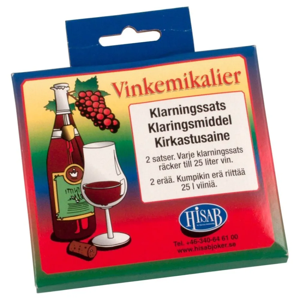 Hisab/Joker Company AB Klaringssæt til Vin - Hjemmebryg