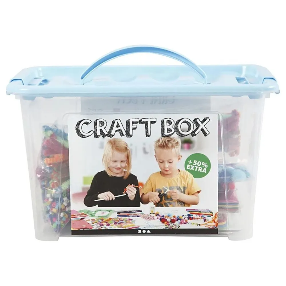 Creativ Company AB Klippe-klistre-æske Deluxe - Spil & Leg|Hobby & Fritid