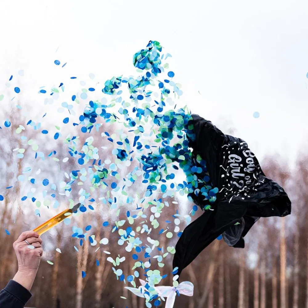 Ballongkungen AB Kæmpeballon Boy or Girl med Konfetti - Balloner