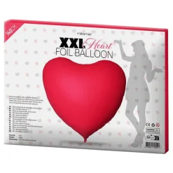 Mikamax B.V. Kæmpe Folieballon Hjerte - Spøg Og Skæmt-Artikler & Pranks|Balloner