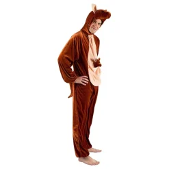 Boland Party Partners B.V. Kænguru Onesie Kostume - Tøj|Udklædningskostumer