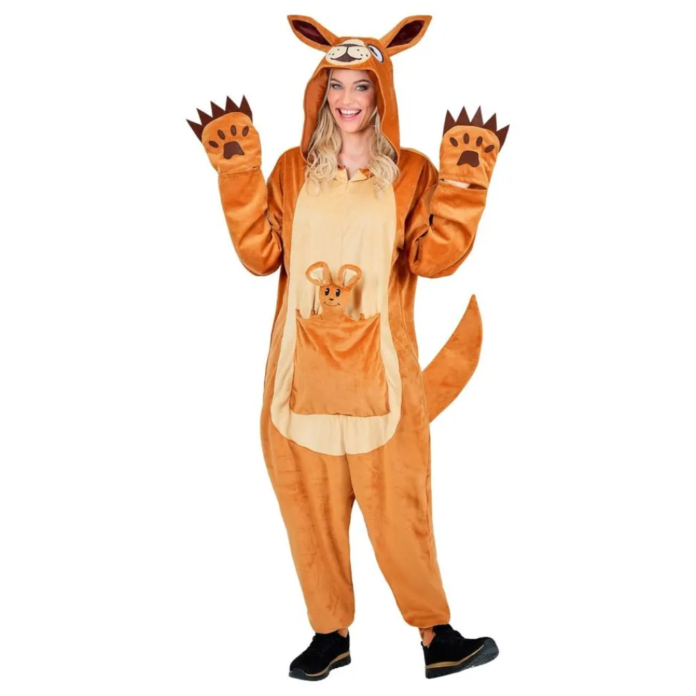 Widmann S.r.l. Kænguru Onesie Kostume - Tøj|Udklædningskostumer