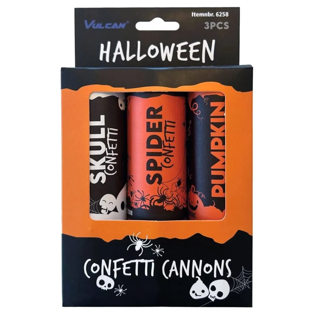 Vulcan Europe AB Konfettikanoner Halloween