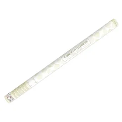 Online PartyDeco sp. z o.o. Konfettikanon Rosenblade Cremehvid