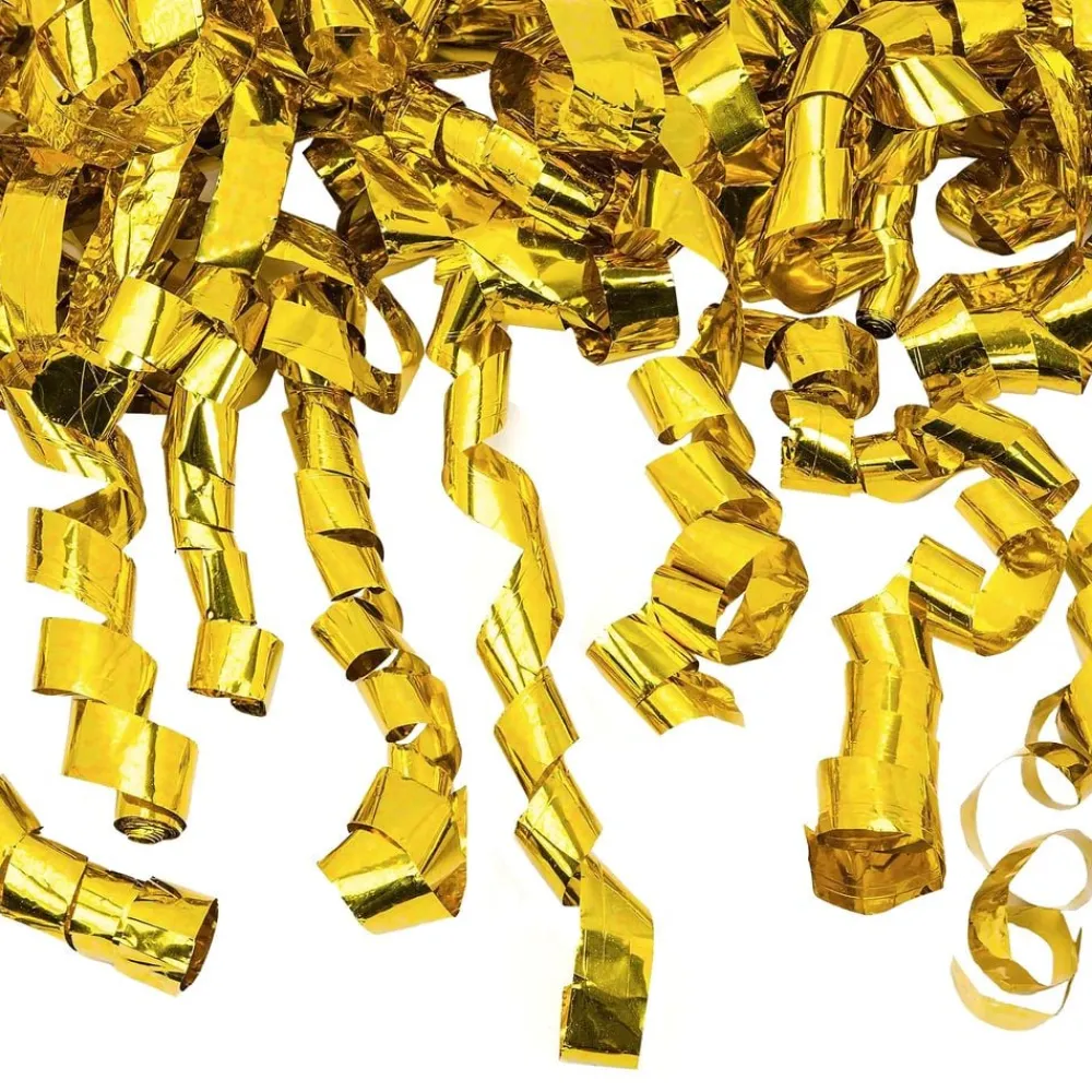 PartyDeco sp. z o.o. Konfettikanon Streamers Guld - Festtilbehør|Oppyntning
