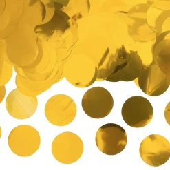 PartyDeco sp. z o.o. Konfetti Rund Guld Metallic - Oppyntning|Borddækning