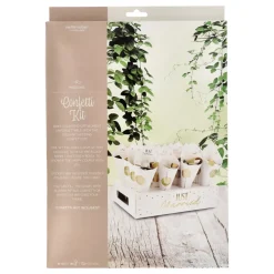 Folat B.V. Konfettistrut Kit Just Married - Oppyntning