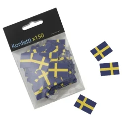 AB Alrik Hedlund Konfetti Svenske Flag - Oppyntning|Borddækning