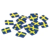 Dynäs Import AB Konfetti Svenske Flag i Træ - Oppyntning