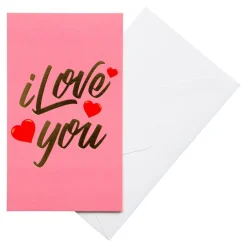 Hisab/Joker Company AB Kort med Konvolut I Love You - Hilsningskort