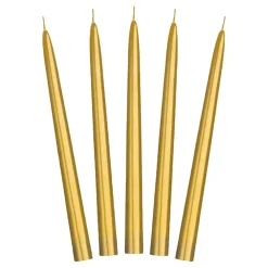 PartyDeco sp. z o.o. Kronelys Guld Metallic - Oppyntning