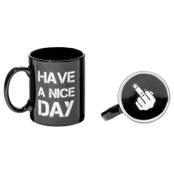 Gadget Master sp. z o.o. sp.k. Krus Have A Nice Day Middle Finger - Hjem & Husholdning