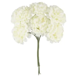 Sale CHAKS Kunstig Blomsterbuket Hortensia Elfenben
