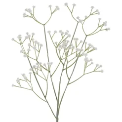PartyDeco sp. z o.o. Kunstig Blomst Slørblomster Hvid - Hjem & Husholdning|Oppyntning