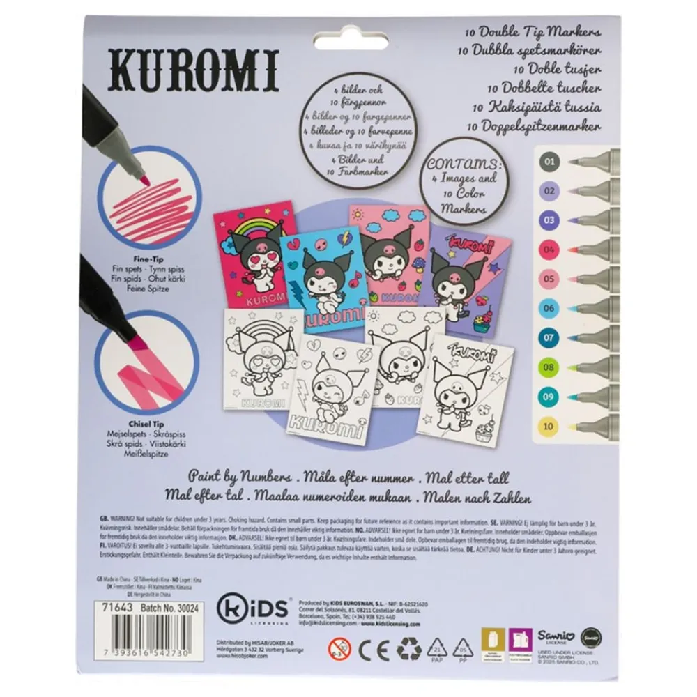 New Hisab/Joker Company AB Kuromi Malersæt