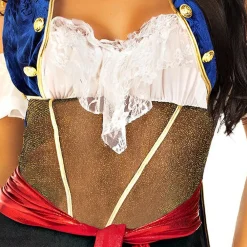 Hot Leg Avenue Europe Kvindelig Pirat Deluxe Kostume