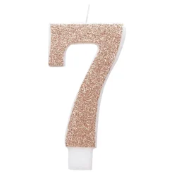 New Unique UK Inc t/as Unique Party Lagkagelys Roséguld/Glitter