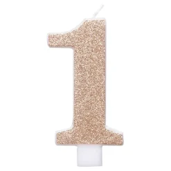 New Unique UK Inc t/as Unique Party Lagkagelys Roséguld/Glitter