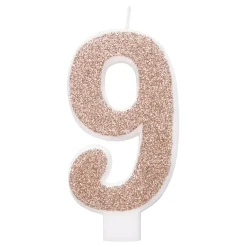 New Unique UK Inc t/as Unique Party Lagkagelys Roséguld/Glitter