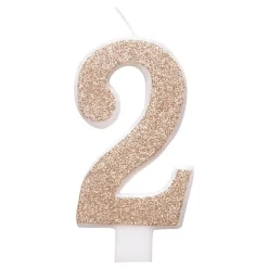 New Unique UK Inc t/as Unique Party Lagkagelys Roséguld/Glitter