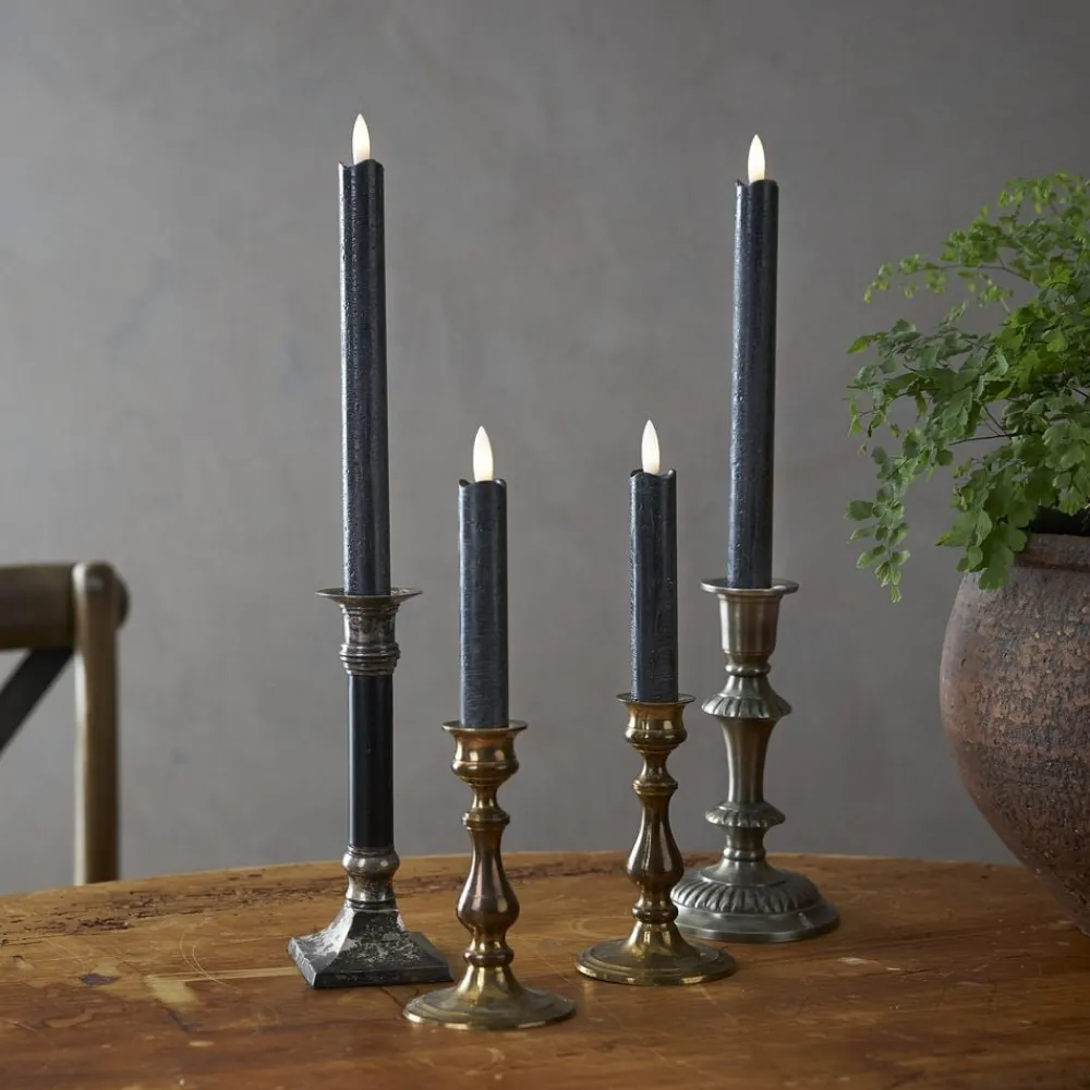 Star Trading AB LED Antiklys Lange Rustic Sort - Oppyntning|Hjem & Husholdning