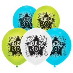 Hisab/Joker Company AB LED-Balloner Birthday Boy - Balloner