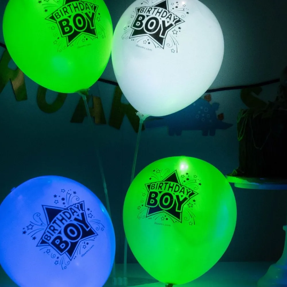 Hisab/Joker Company AB LED-Balloner Birthday Boy - Balloner