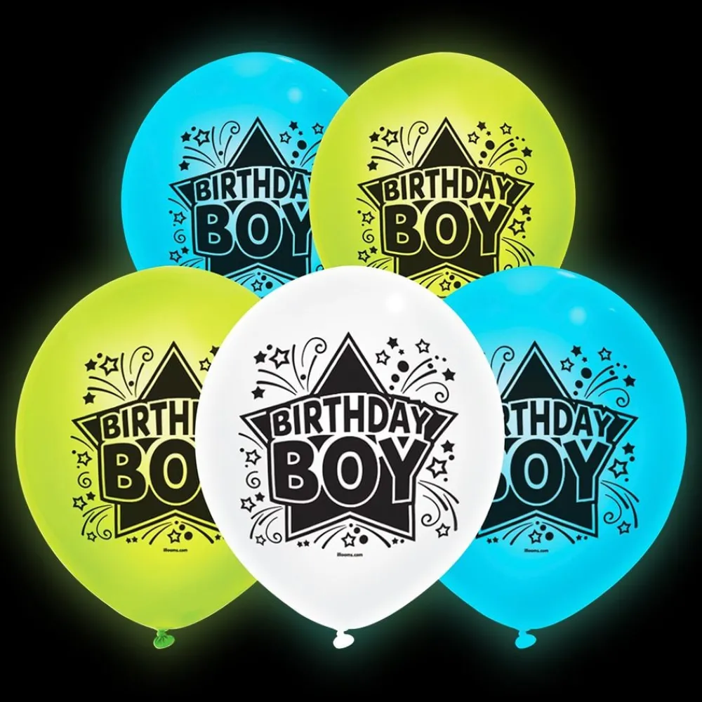 Hisab/Joker Company AB LED-Balloner Birthday Boy - Balloner